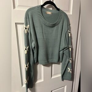 Altared State Teal Sweater